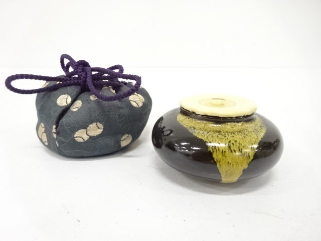 作家物　大海茶入